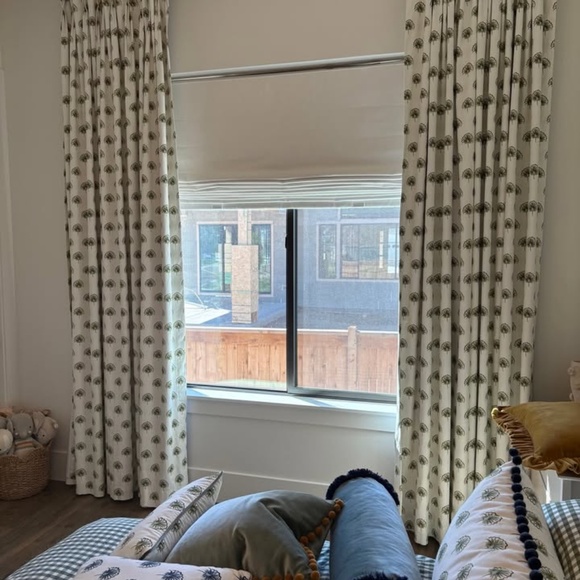 Pepper Home Custom Bed & Bath Set - Blackout Curtains, Pillows, Shower Curtain - Picture 10 of 14